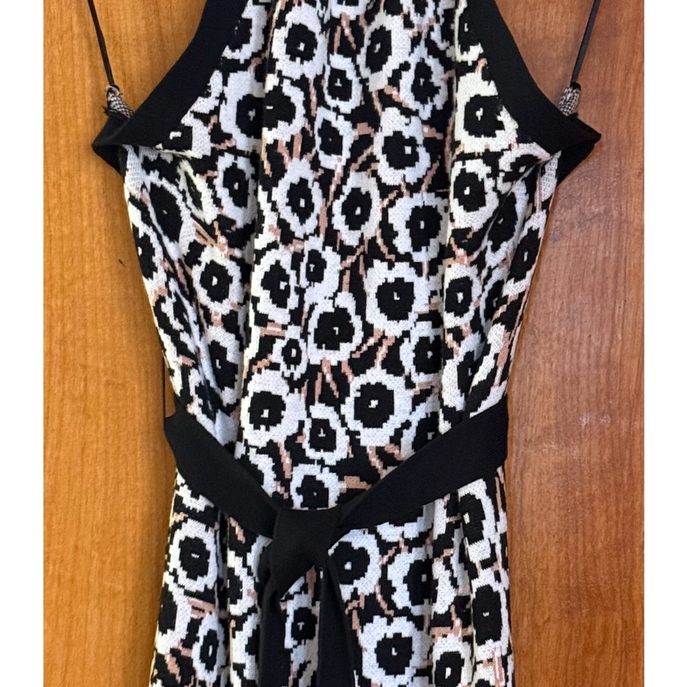 Diane Von Furstenberg Floral Backless Dress
